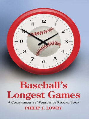 cover image of Baseball's Longest Games